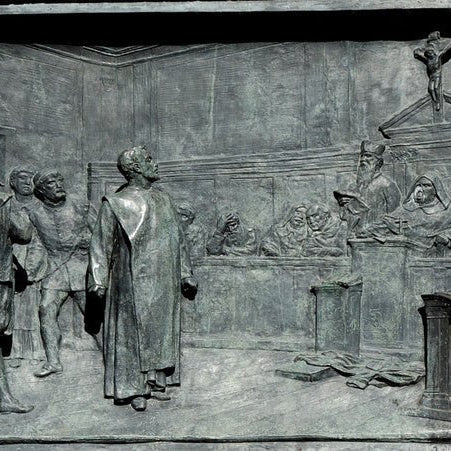 1600. február 17-én hunyt el Giordano Bruno, a szabad gondolkodás mártírja - Oskola Antikvárium
