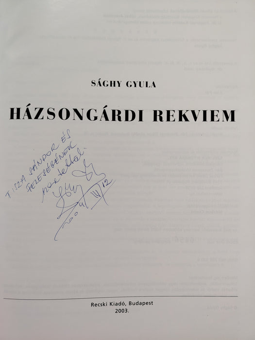 Házsongárdi rekviem