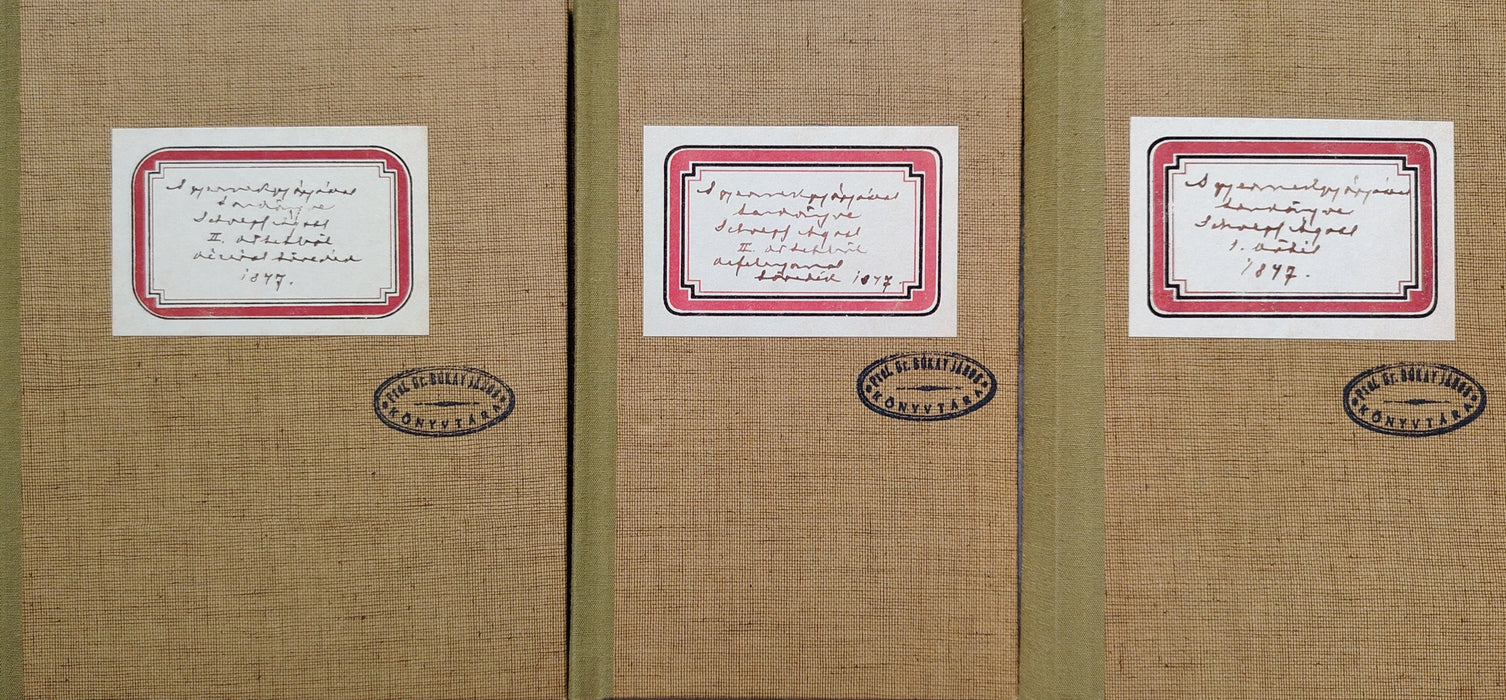 A gyermekgyógyászat tankönyve I-III.