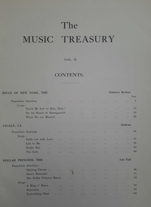 The Music Treasury II.