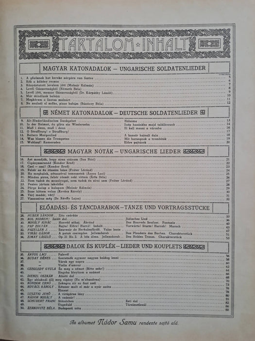 Dalos karácsonyi album 1916-17.