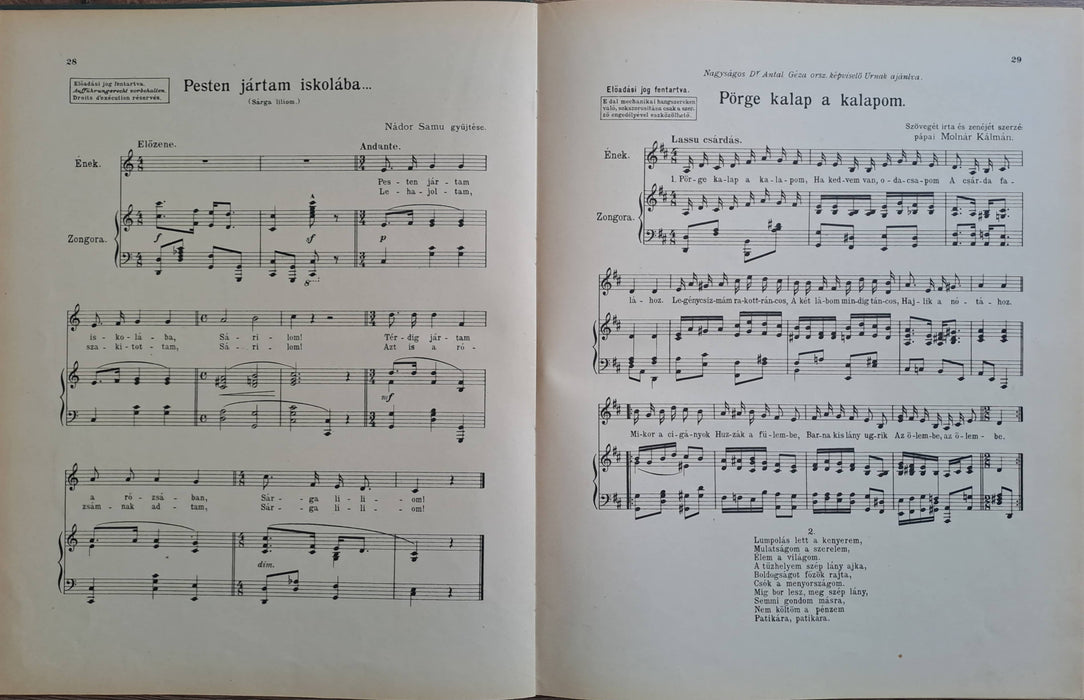 Dalos karácsonyi album 1916-17.