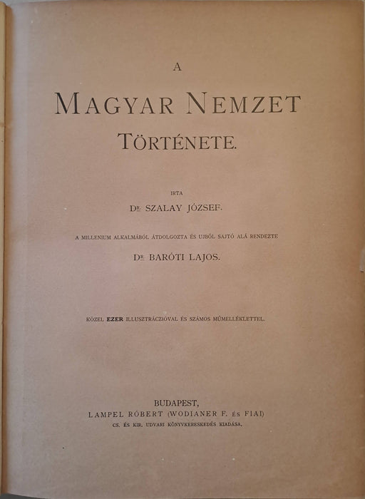 A magyar nemzet története III.