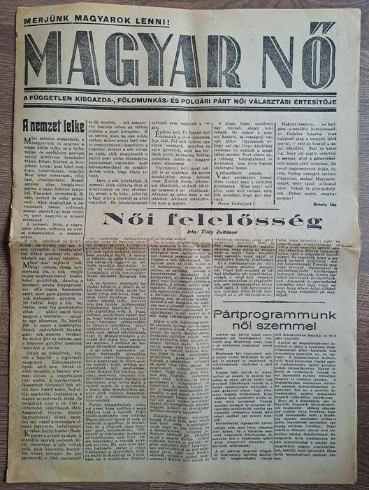 Magyar Nő 1945