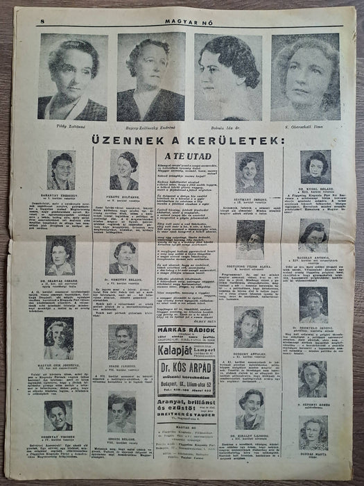 Magyar Nő 1945