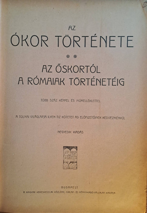 Tolnai Világtörténelme I-VIII., X.