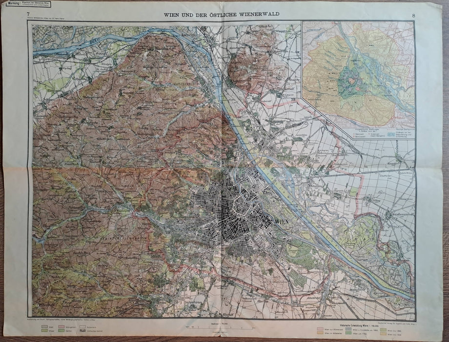 Wien und der östliche Wienerwald