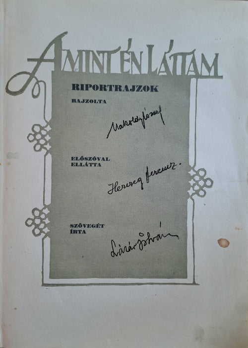 Makoldy - Amint én láttam