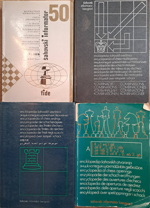 Chess Informant - Sahovski Informator - sakk-könyvsorozat (20 kötet)