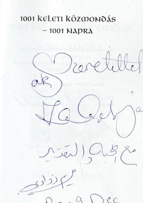 1001 keleti közmondás - 1001 napra