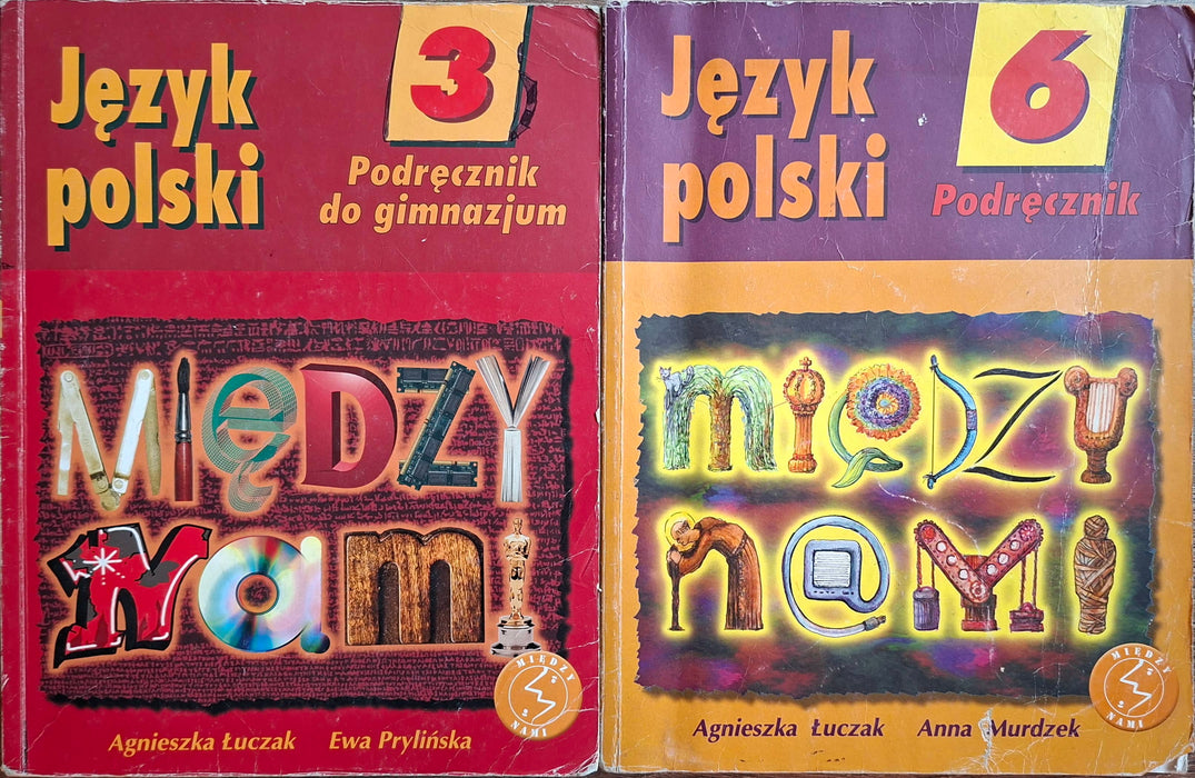 Lengyel iskolai tankönyvek és munkafüzetek - 20 kötet a Wesoła szkoła és Między nami (Język polski) sorozatokból