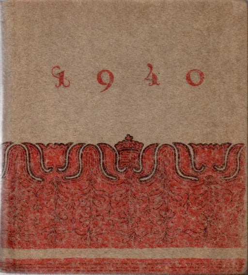 1940. évi naptár - M. Kir. Külkereskedelmi Hivatal - Oskola Antikvárium