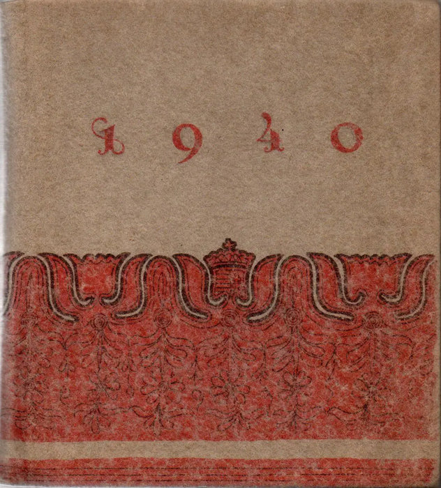 1940. évi naptár - M. Kir. Külkereskedelmi Hivatal - Oskola Antikvárium