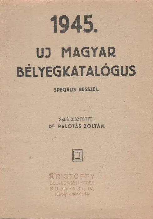 Új magyar bélyegkatalógus 1945