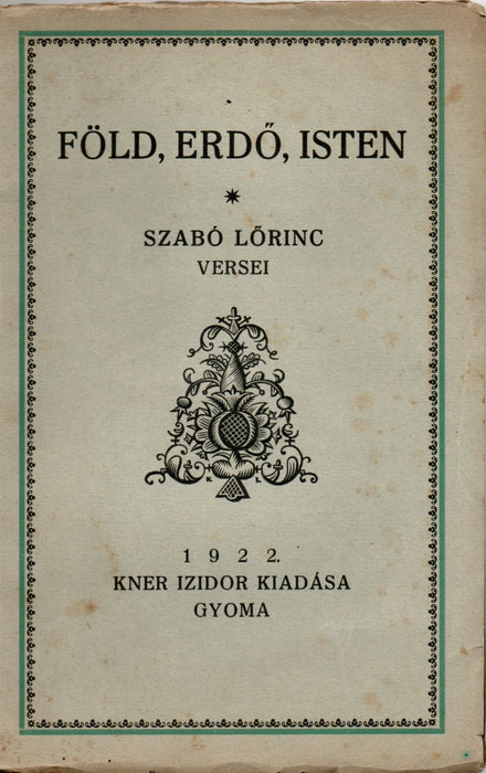 Föld, erdő, Isten