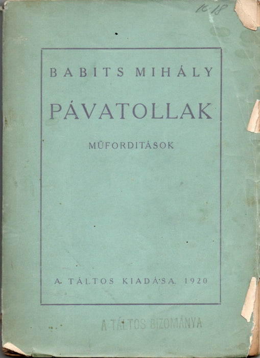 Pávatollak