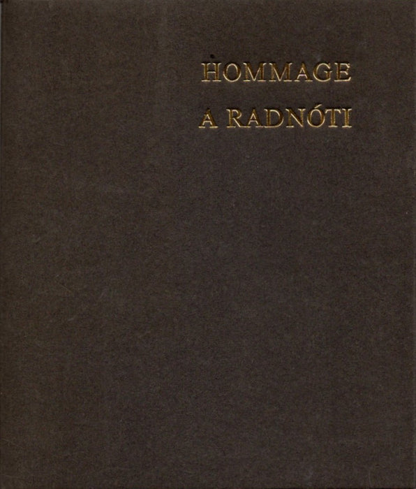 Hommage a Radnóti