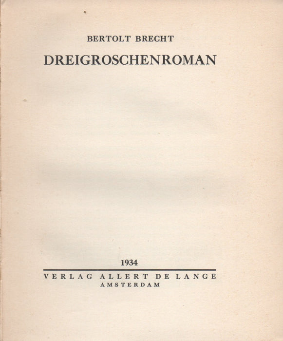 Dreigroschenroman