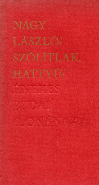 Szólítlak, hattyú