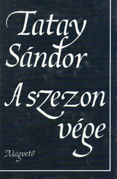 A szezon vége