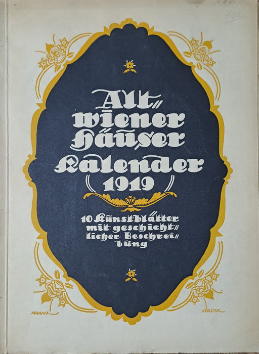 Altwiener Häuser - Kalender 1919