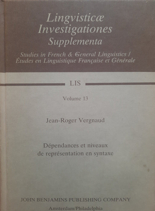 Dépendances et niveaux de représentation en syntaxe