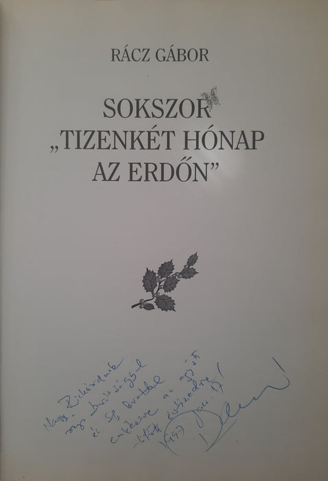 Sokszor "Tizenkét hónap az erdőn"