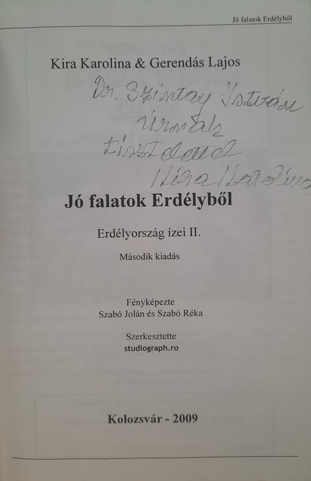 Jó falatok Erdélyből