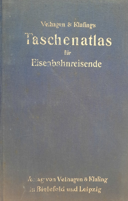 Velhagen & Klafing's Taschenatlas für Eisenbahnreisende