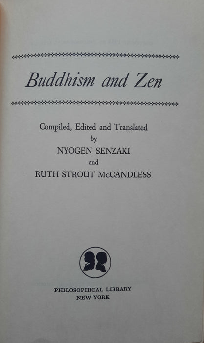 Buddhism and Zen