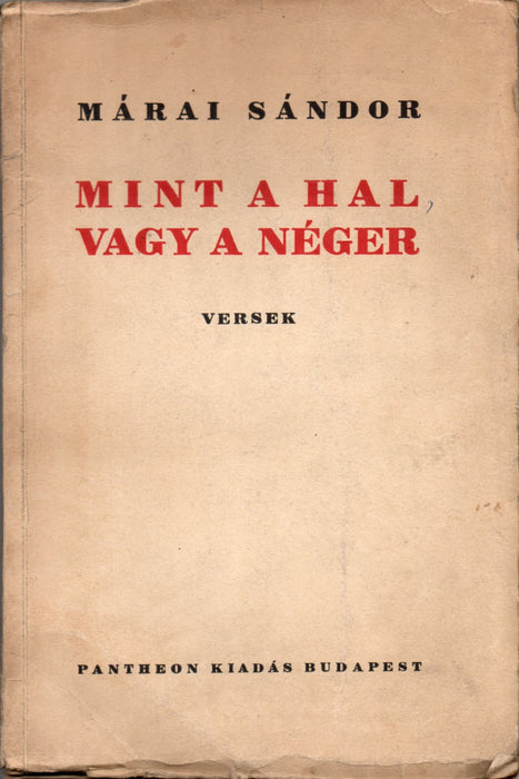 Mint a hal vagy a néger