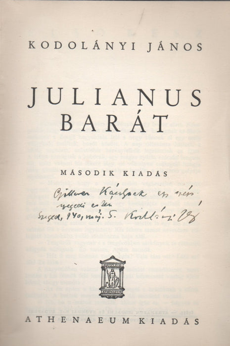 Julianus barát