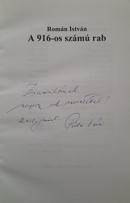 A 916-os számú rab