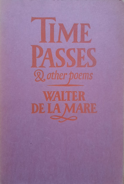 Time Passes and other Poems