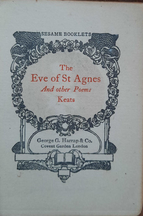 The Eve of St Agnes