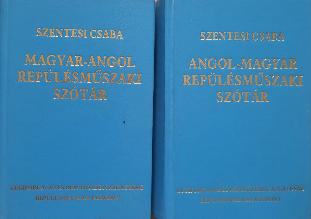 Magyar-angol, angol-magyar repülésműszaki szótár