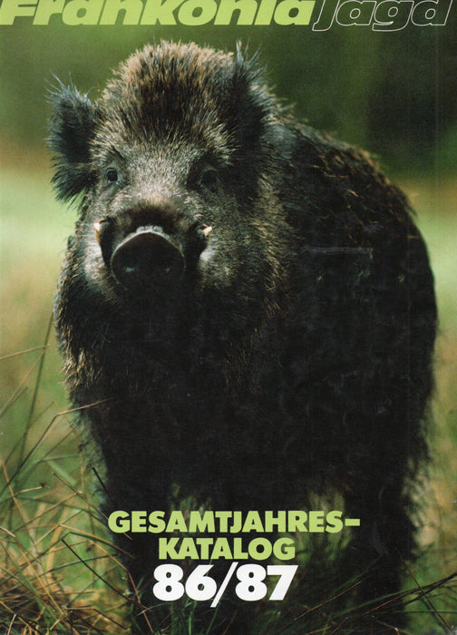 Frankonia Jagd - Gesamtjahres-Katalog 86/87