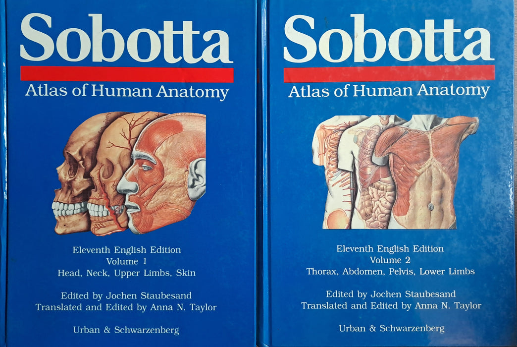 Sobotta Atlas of Human Anatomy 1-2.