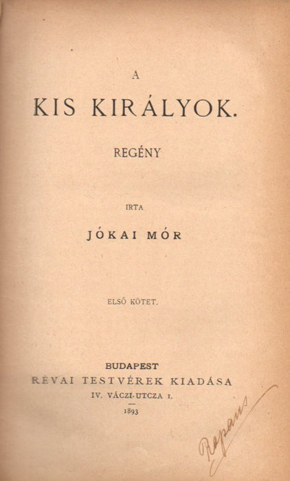 A kis királyok I-III.