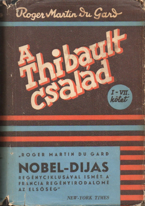 A Thibault család I. rész 1-7. kötet