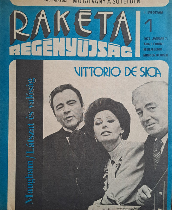 Rakéta Regényújság II. évfolyam 1975/I-III.