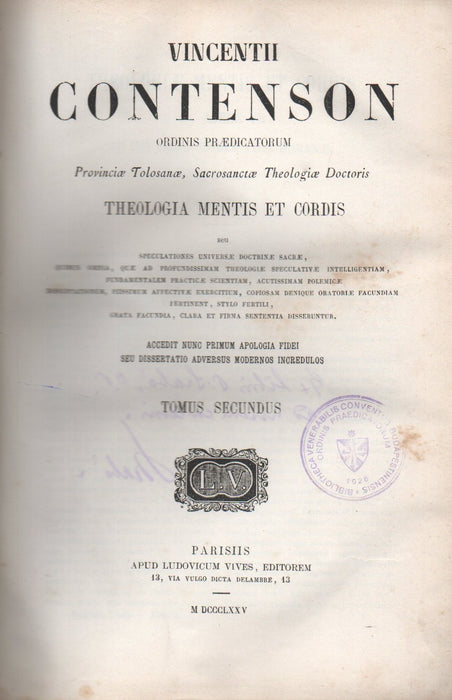 Theologia mentis et Cordis II.