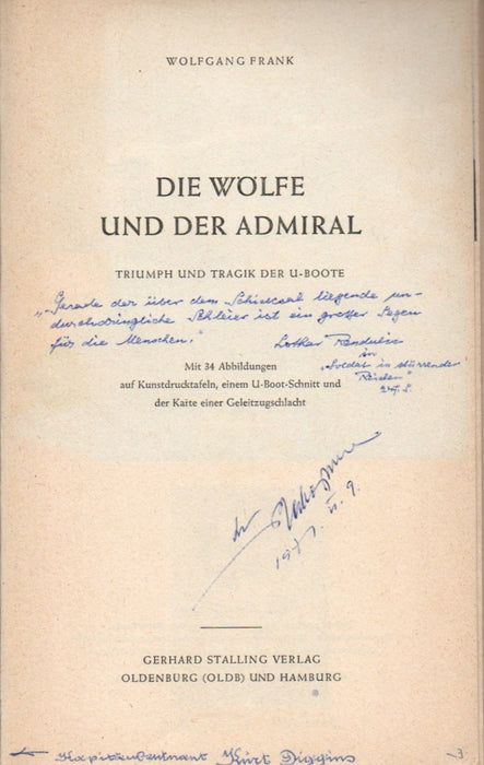 Die Wölfe und der Admiral