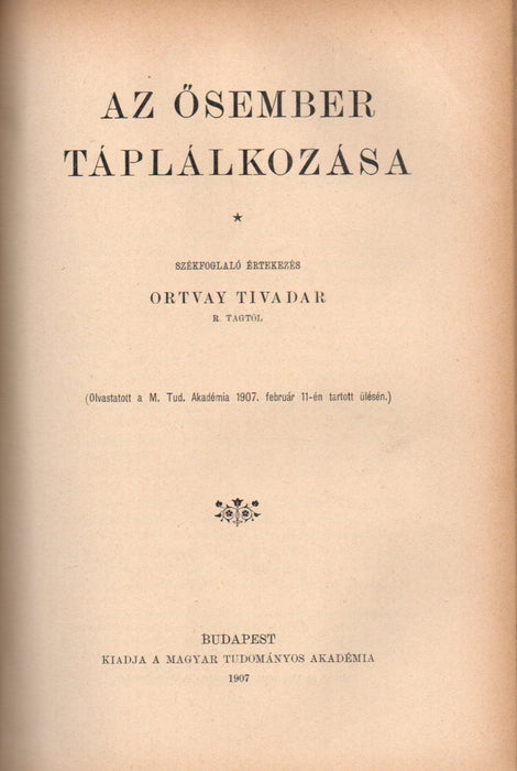 A Nemzeti Múzeum legrégibb pannoniai sírtáblái - Limes-tanulmányok - A Tihanyi Apátság kritikus oklevelei - I. Rákóczy György és a Lengyel Királyság - Az ősember táplálkozása - Hogyan lett Szent István koronája a magyar Szent Korona felső részévé?