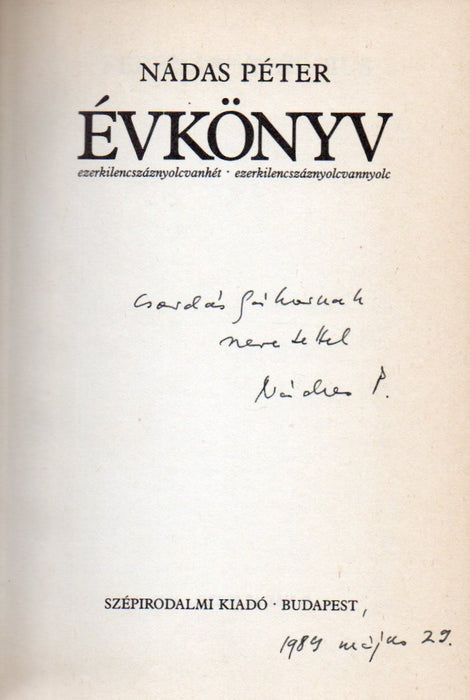 Évkönyv