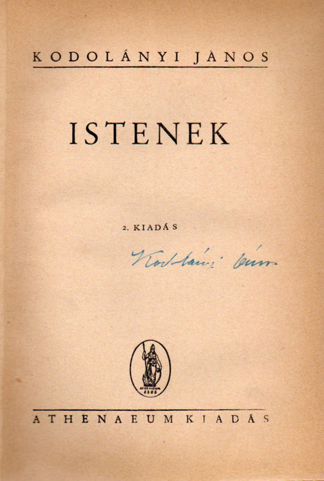 Emese álma I. Istenek