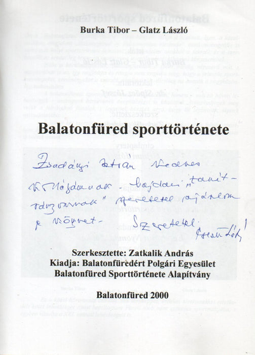 Balatonfüred sporttörténete