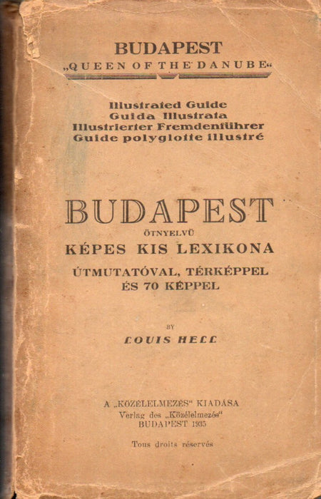 Budapest ötnyelvű képes kis lexikona