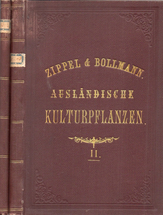 Ausländische Kulturpflanzen in farbigen Wandtafeln - Text I-III.