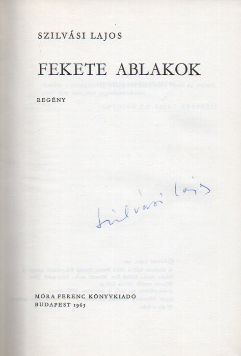 Fekete ablakok